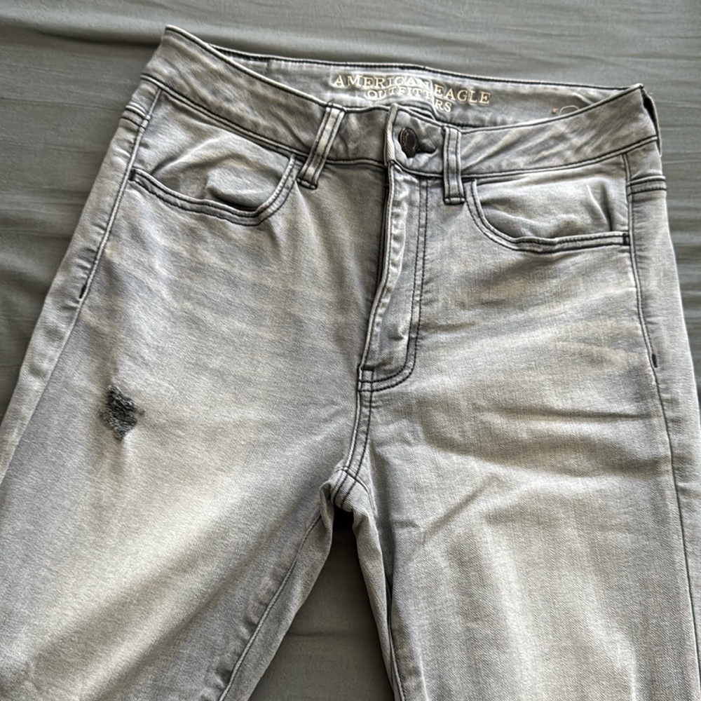 American Eagle high rise jeggings, size 6 short